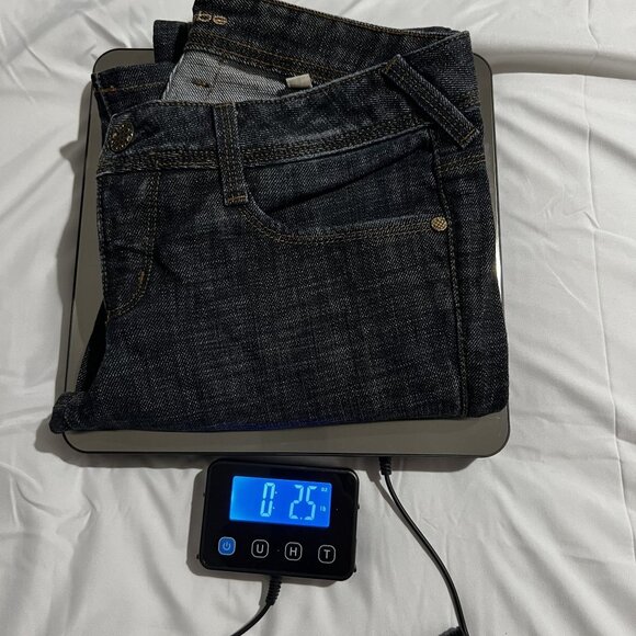 Bebe Women's Dark Wash Bootcut Denim Jeans size 27 - Picture 10 of 10